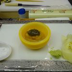 善すし　젠스시 - ナマコの海鼠腸ナマコのせ