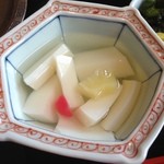 中華料理 東王 - 杏仁豆腐