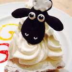 サンデーブランチ - ひつじのショーンのバナナチョコレートタルト