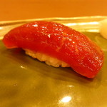 鮨辰巳 - 赤身漬け