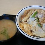 かつや - ロースカツ丼（大盛り　豚汁）