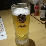 さかなや道場 - 生ビール４００円