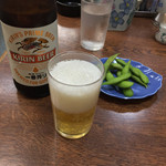 中国料理大黒屋 - 瓶ビール（中瓶￥520）6/23/2015