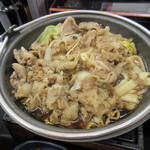 Yoshinoya - 牛すき鍋膳　６３０円