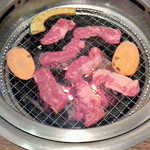 Sumibi Yakiniku Gyuurakuen - 上盛り合わせセットの肉