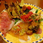 ピッツェリア　エイゴロ　伊予三島 - 前菜盛り合わせ：1200円