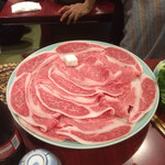 肉料理まつむら - 松阪牛はすき焼きで頂きました