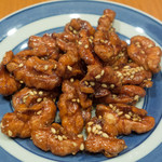 中華杉本 - 胡桃の麦芽糖揚げ