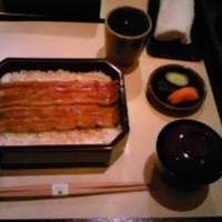 天然うなぎ しま村 - 天然うな重です。