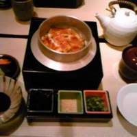 天然うなぎ しま村 - しま村名物「鰻釜」です。