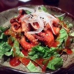 麦庵 - イカのチム・・・ピリ辛の和え物