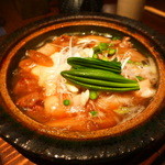 龢 - 【H27.3.4】竹の子と葱の牛スジ腐１５００円。