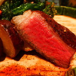 龢 - 【H27.3.4】常陸牛イチボ炭焼き３２００円。