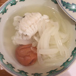 喬司 - 鱧と玉ねぎの梅煮