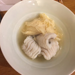 喬司 - 鱧と湯葉の炊合せ