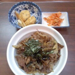 近江かね安 - 近江かね安(滋賀県近江八幡市鷹飼町)焼肉丼900円