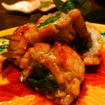 龢 - 【H27.3.4】太刀魚と菜の花の山椒焼き１３００円。