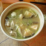 味蔵小川 - きのこ汁