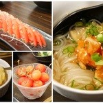 SATOブリアン - 冷麺・トマト・さくらんぼ（佐藤錦）・柚子シャーベット