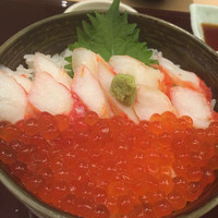 函館うに むらかみ 日本生命札幌ビル店 - イクラ・タラバ丼2808円
