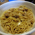 らーめん いのうえ - 替え玉￥200円（150ｇ）天地返し！！