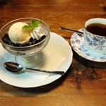 窯右衛門 - コーヒーゼリー、ブルーマウンテン