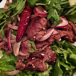 マラッカバー - 豚カシラ肉のスパイシーハーブ和え