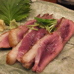 河内鴨タタキ：1680円