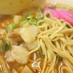 屋台市場まる亀 - 2015年2月　もつラーメン