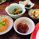 京の惣菜　あだち - セットにつく5種のお惣菜