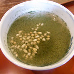 蕎麦 ふじおか - 薄茶。