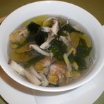 コルテロ - 日替わりスープ　アサリとキノコスープ　300円