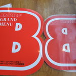 ブラザーズ - グランドメニュー(左)＆ランチメニュー(右)