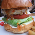 スイートチリチキンバーガー