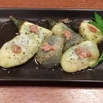 ビーダブリュー カフェ - 焼き茄子とアンチョビのマリネ