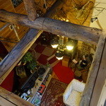 青い空 - 内観　2階から見た1階