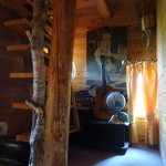 青い空 - 内観　展望デッキにのぼる階段