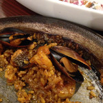 ラボラトリバーアンドレストラン - 海鮮パエリア 写真撮り忘れて^^;