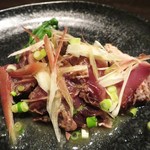 鉄板焼 grow - シェフの海鮮一品　千葉県　鰹のタタキ