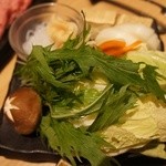 焼肉すき焼き 純 - すき焼きのお野菜