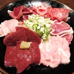 鳥茂 - 刺し盛り