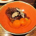 鳥茂 - すき焼きサワートリュフ添え