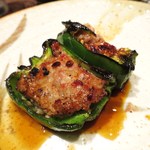 鳥茂 - ピーマンの肉詰め