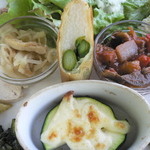 Cafeこむぎ野 - 美味しいおかず