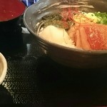 沖縄料理 新垣家 - ランチのラフティー丼セット
