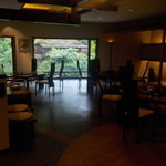 妙見石原荘 食菜石蔵 - フロント奥のラウンジ