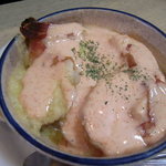 炭火焼き鳥 まかや - 明太ポテチ