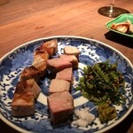 ワインと和食 みくり - ポーク炭火焼