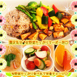 菜食健美 - お野菜たっぷりマーボー丼（オリエンタルベジ対応）