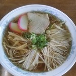 さつき食堂 - ネギラーメン750円。